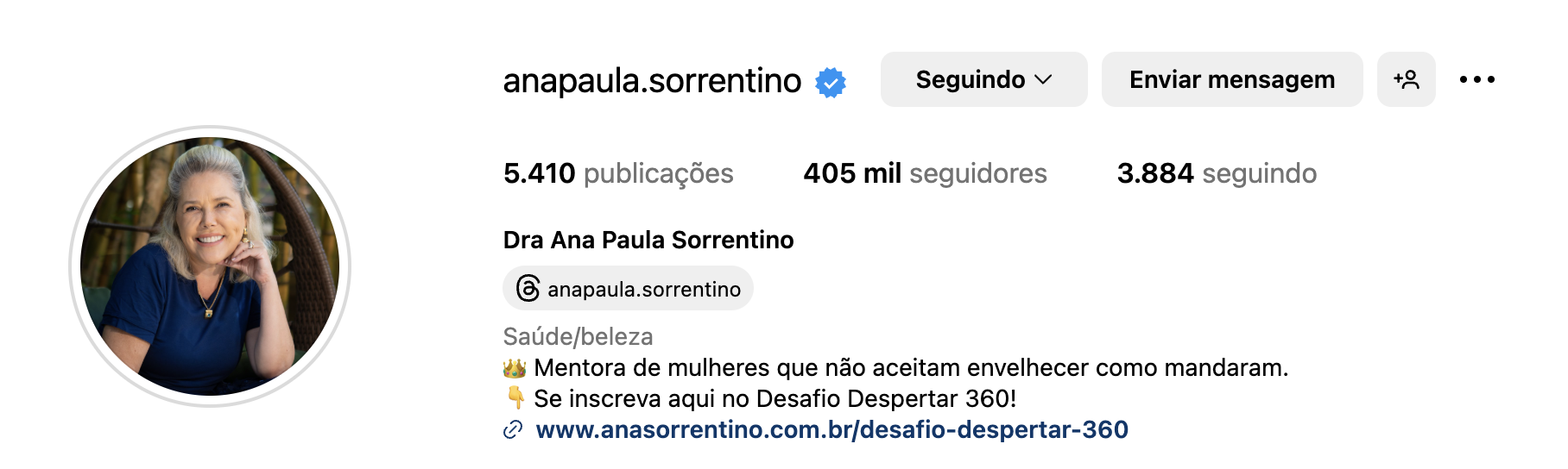 Dra. Ana Paula Sorrentino